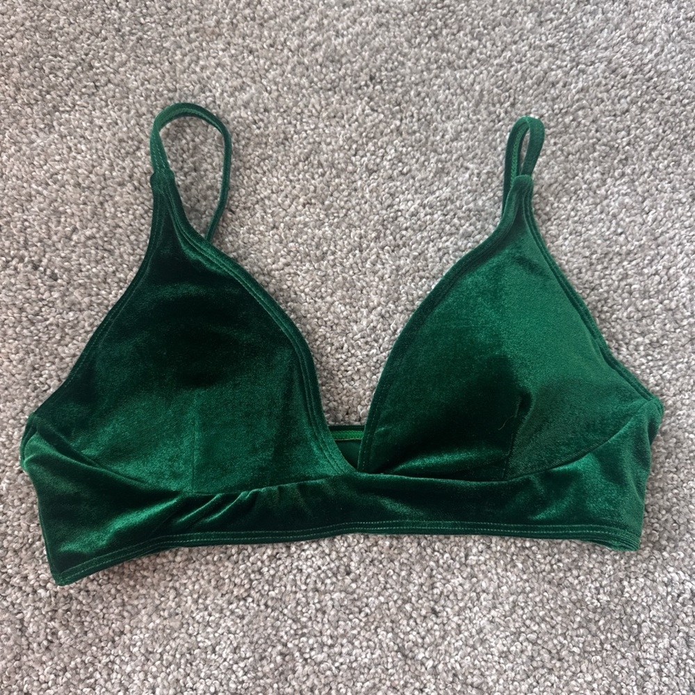 Velvet Bikini Top